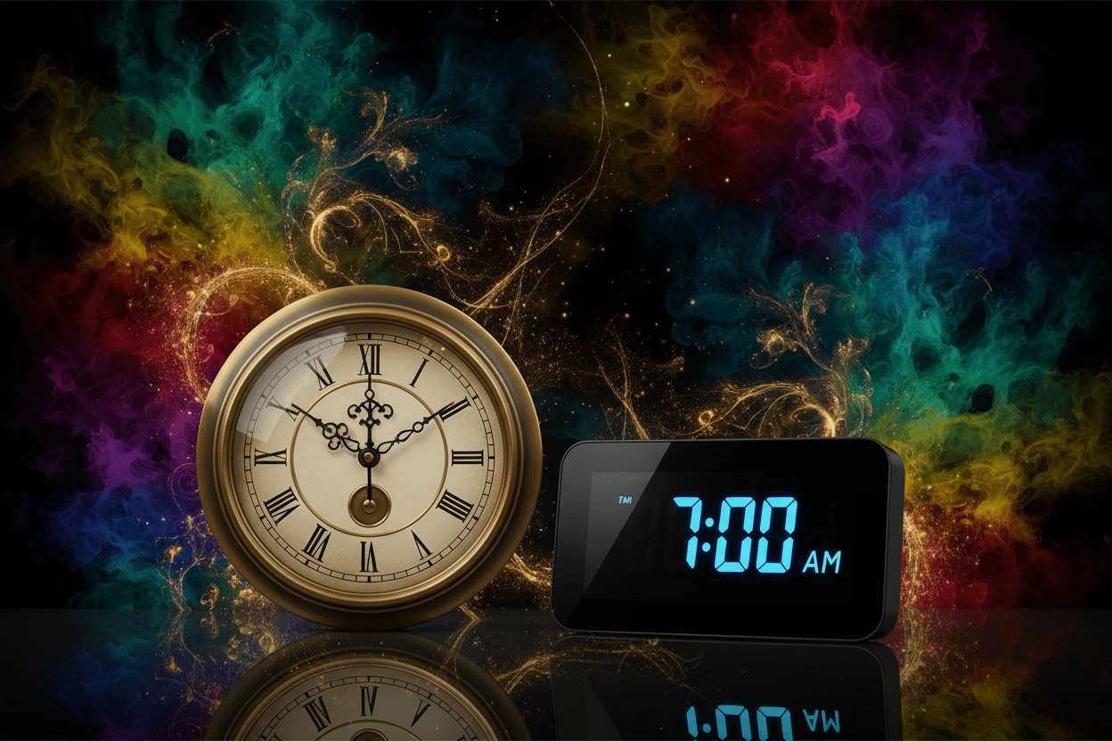 Analogue vs Digital Alarm Clocks — Which is Right for You? - Infinity Clocks
