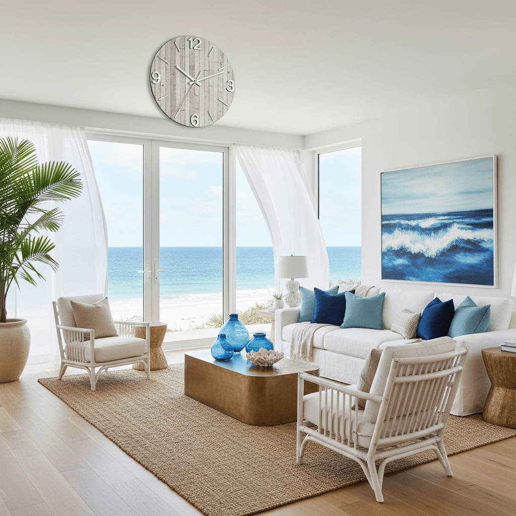 Best Clocks for Coastal Homes - Infinity Clocks