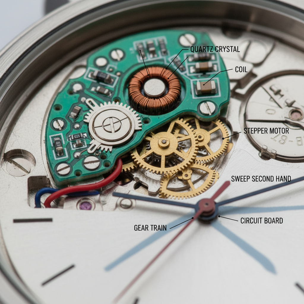 Understanding Clock Movements: Quartz, Sweep & Mechanical