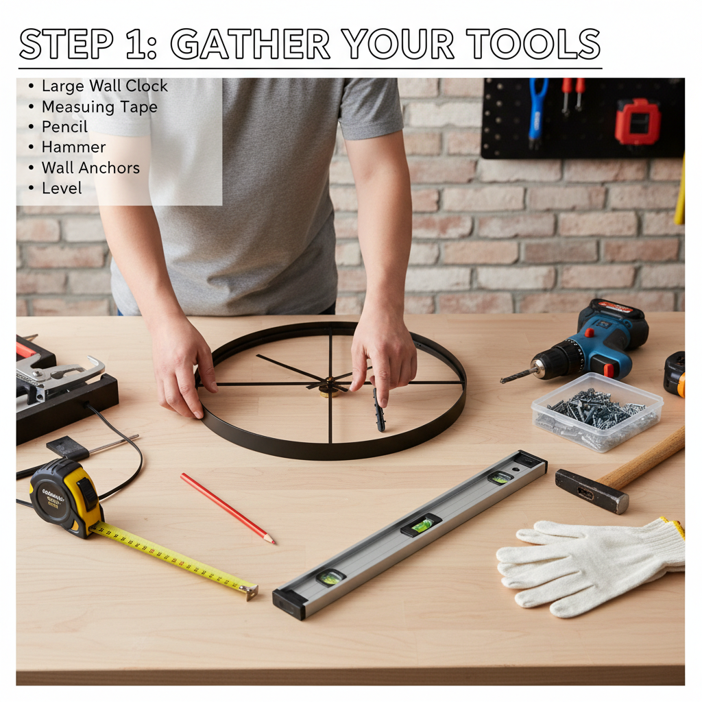 How to Properly Hang a Large Wall Clock