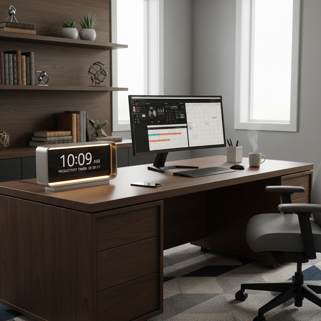 Best Office and Home Office Clocks for Productivity and Focus