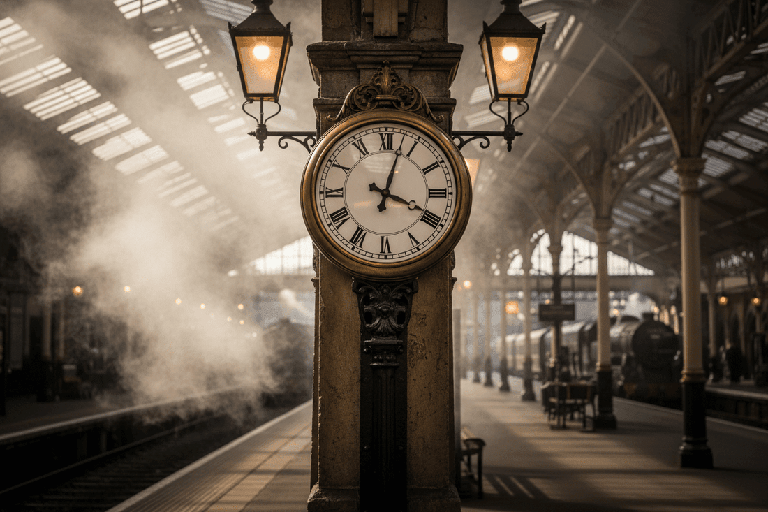 The History of Railway Clocks and Why They’re Back in Style - Infinity Clocks