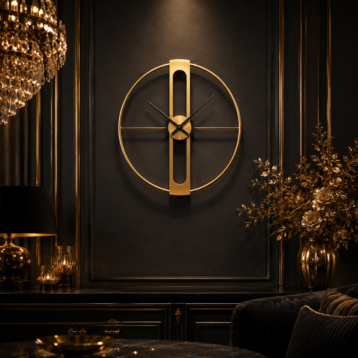 Dining Room Clocks Australia — Elegant Wall Clock for Entertaining ...