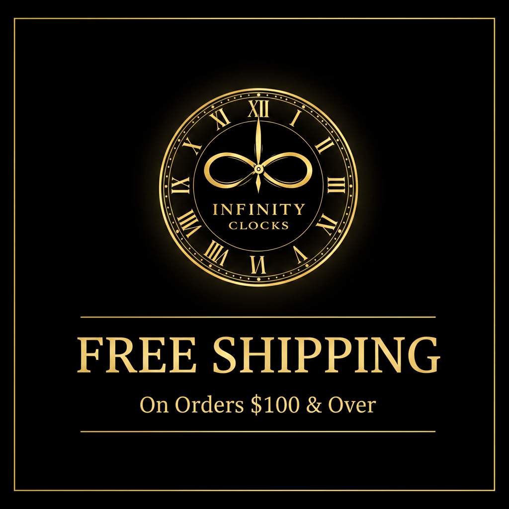 Free Shipping Products ($100+) - Infinity Clocks
