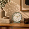 Newgate Q Mantel Clock – Asparagus Green