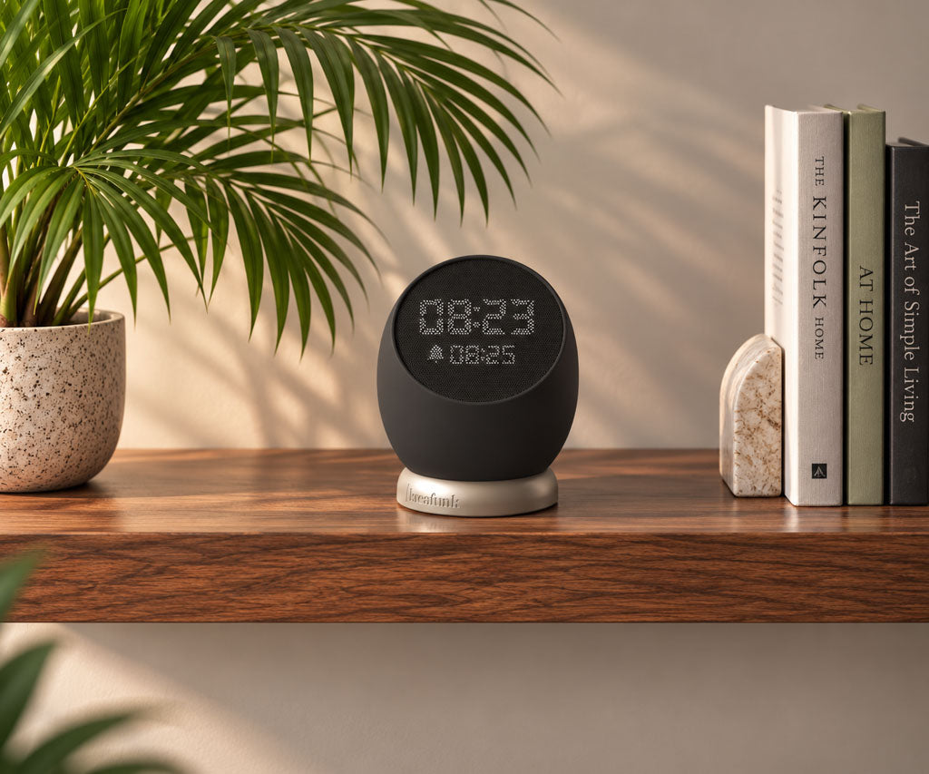 Kreafunk Bell Alarm Clock - Black
