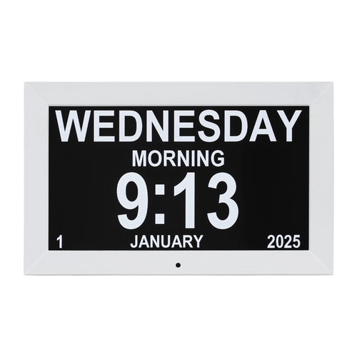 Artiss 10" Digital Day Clock - White