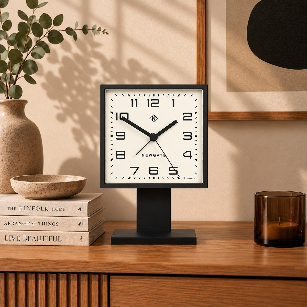 Newgate Victor Alarm Clock - Black
