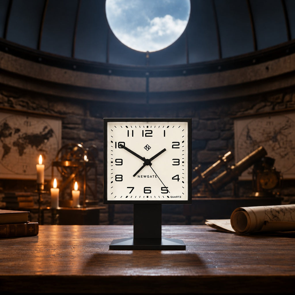 Newgate Victor Alarm Clock - Black