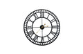 Industrial Wall Clock - Black