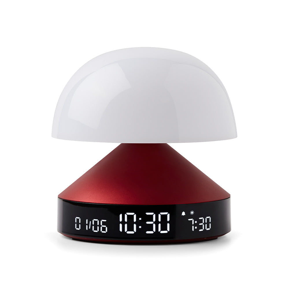 Lexon Mina Sunrise Alarm Clock – Red
