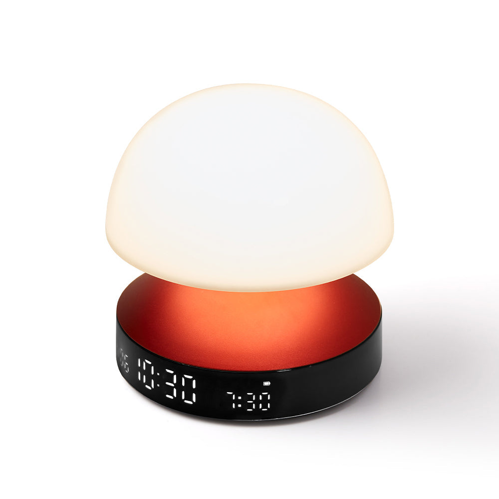 Lexon Mina Sunrise Alarm Clock – Red
