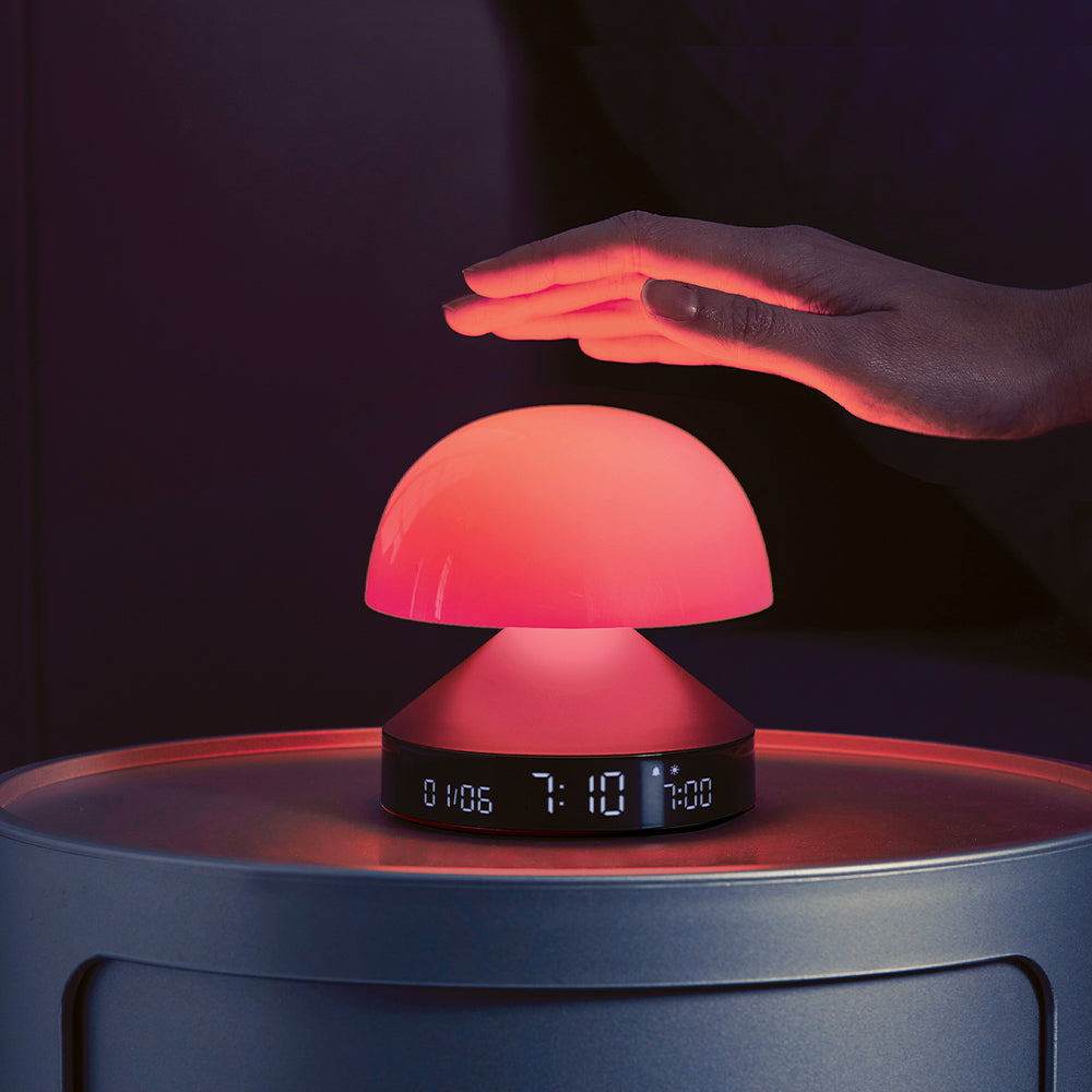 Lexon Mina Sunrise Alarm Clock – Red