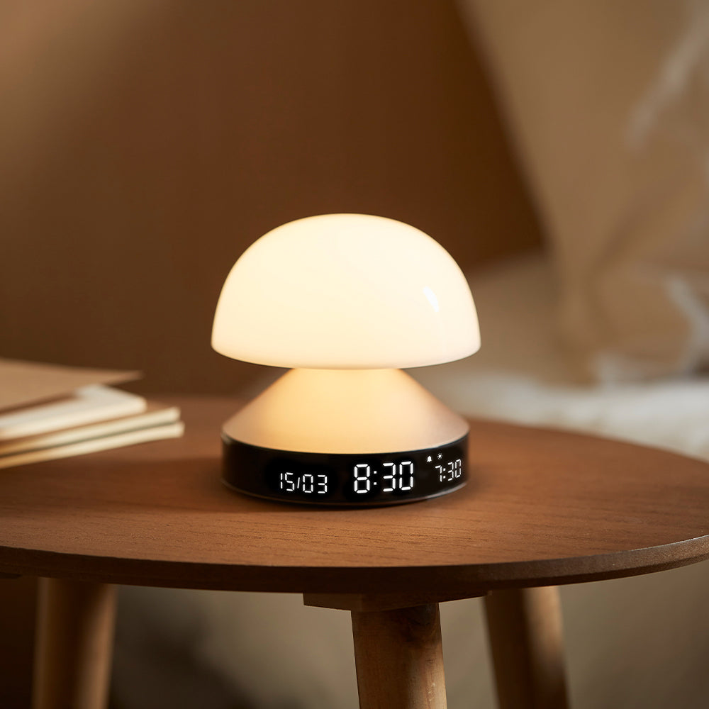 Lexon Mina Sunrise Alarm Clock – Gold