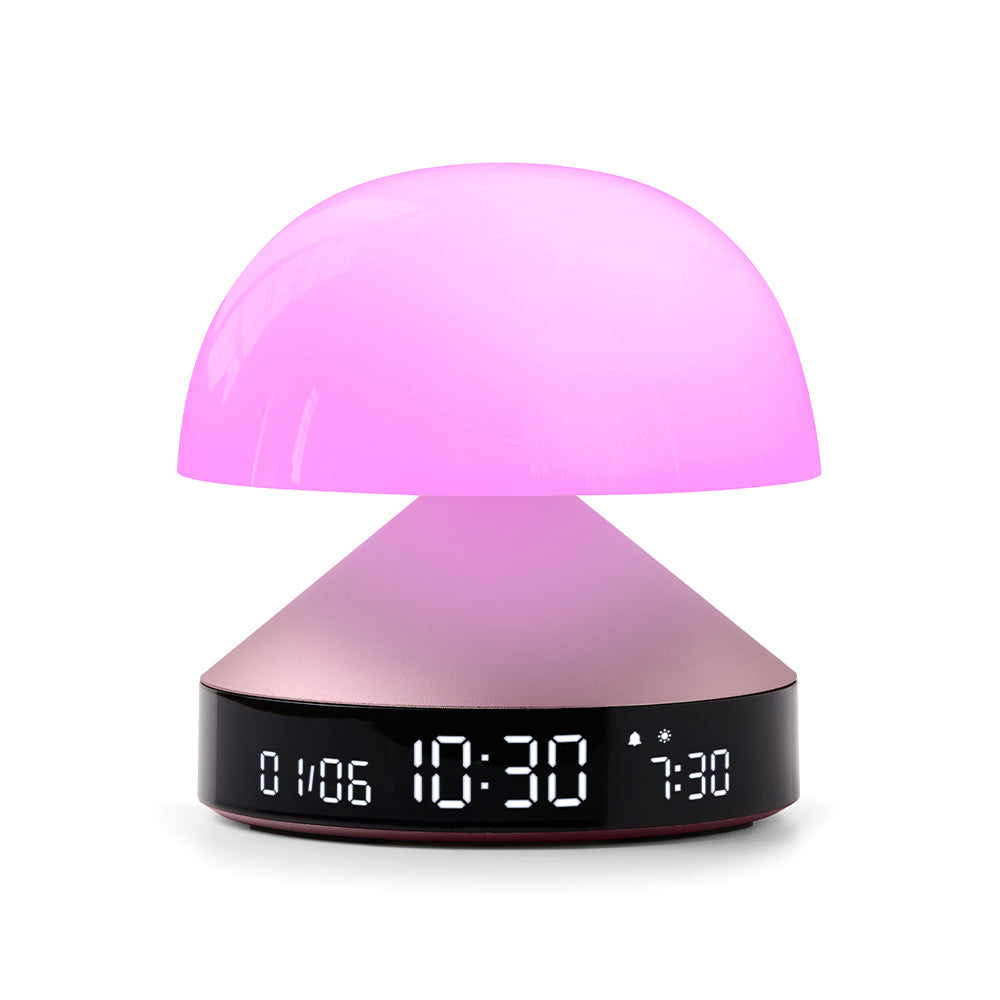Lexon Mina Sunrise Alarm Clock – Pink