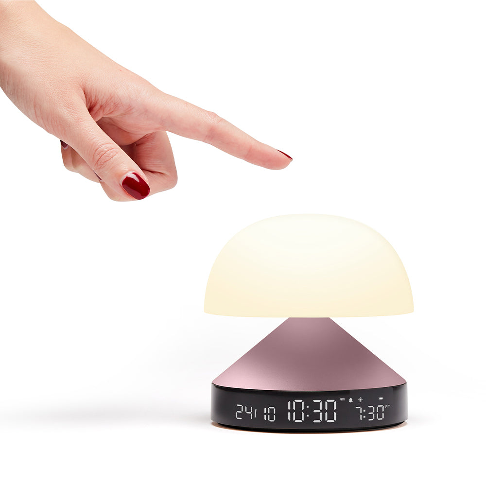 Lexon Mina Sunrise Alarm Clock – Pink
