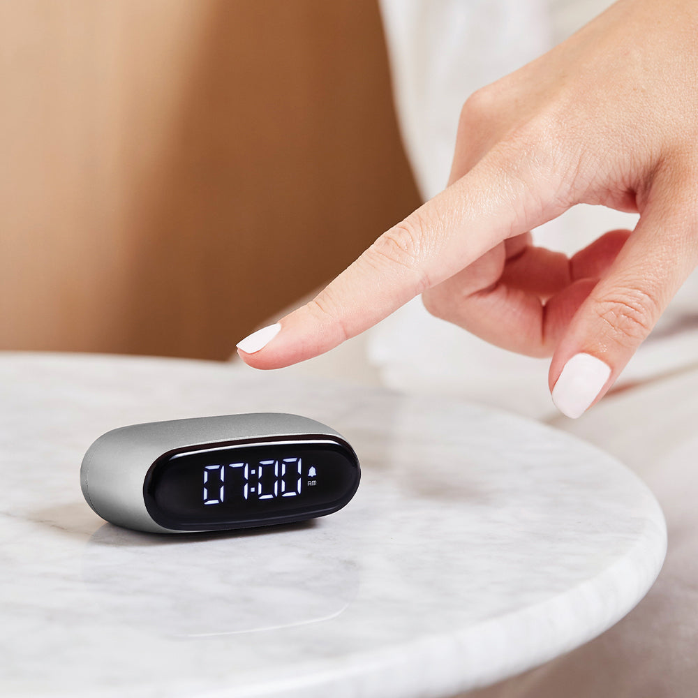 Lexon Minut Mini Alarm Clock – Alu Polish