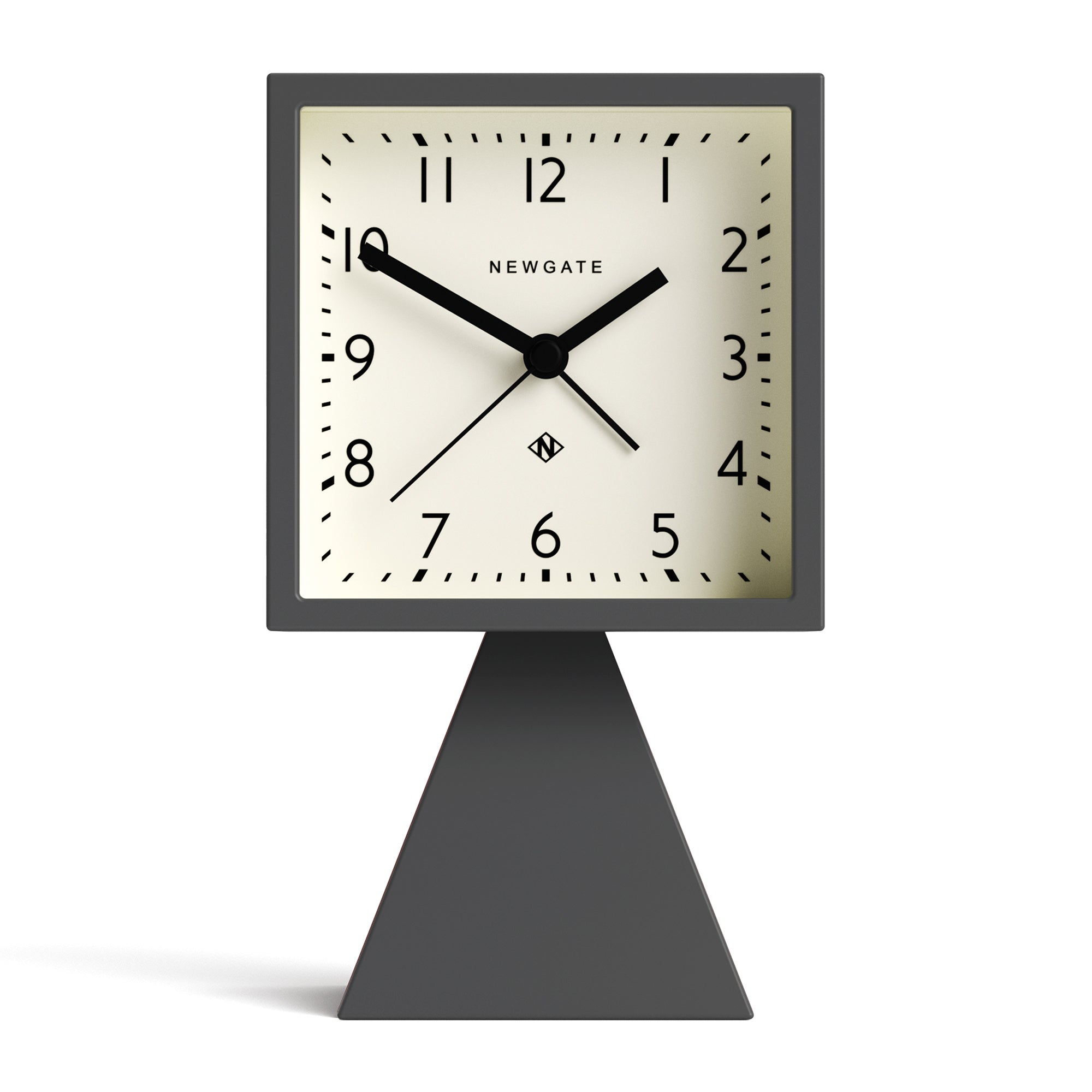 Newgate Brian Alarm Clock - Blizzard Grey