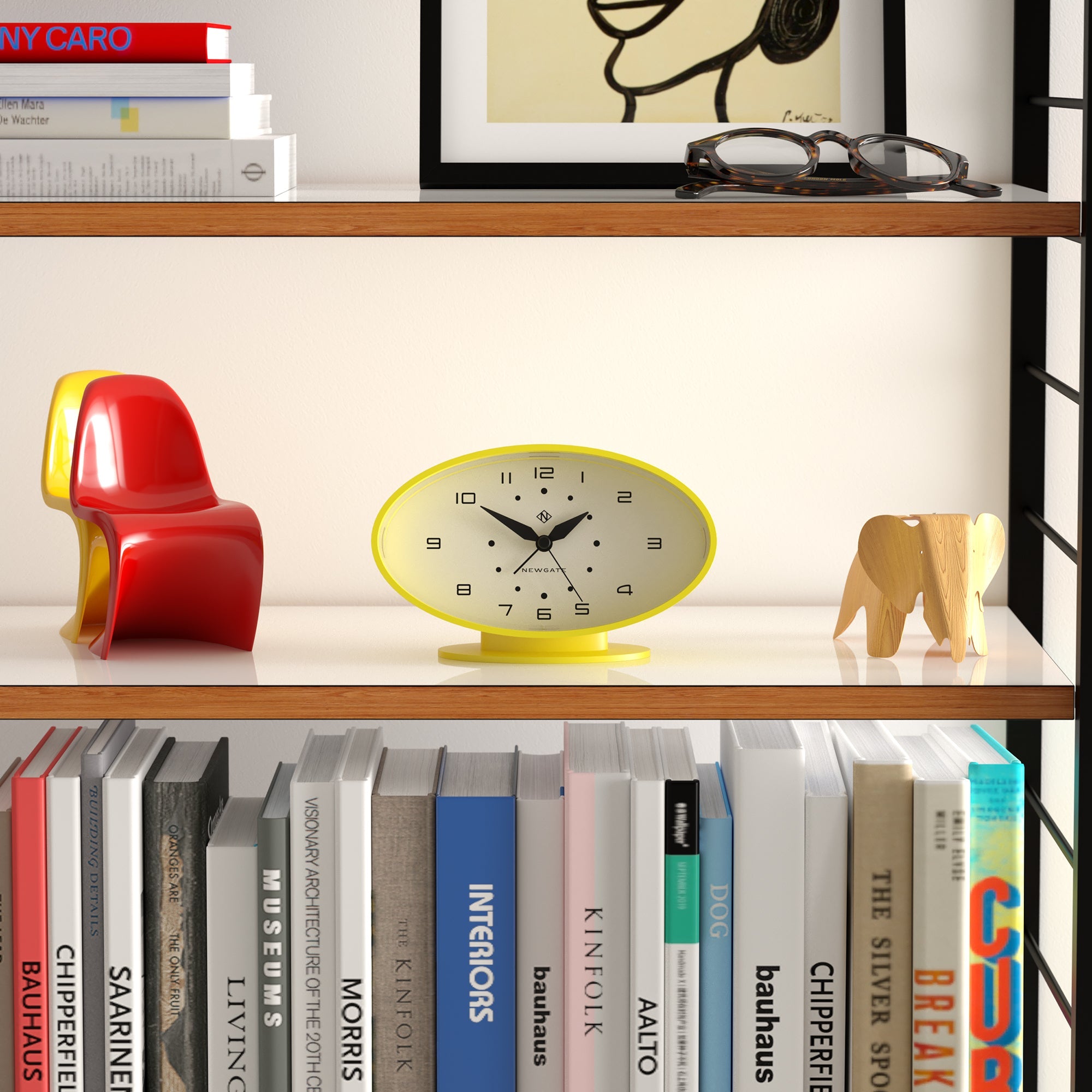 Newgate Ronnie Alarm Clock - Yellow