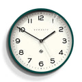 Newgate Number Three Echo Wall Clock - Green