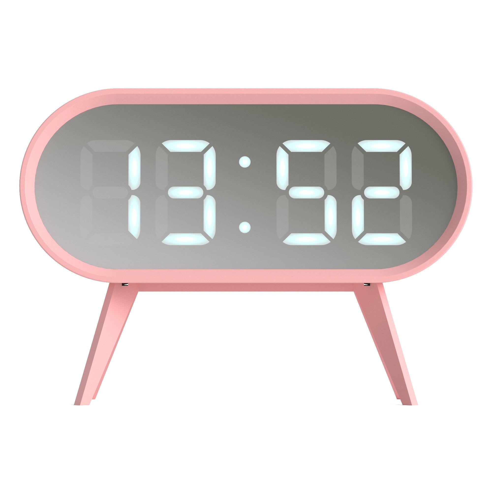 Newgate Space Hotel Cyborg Led Alarm Clock - Pink