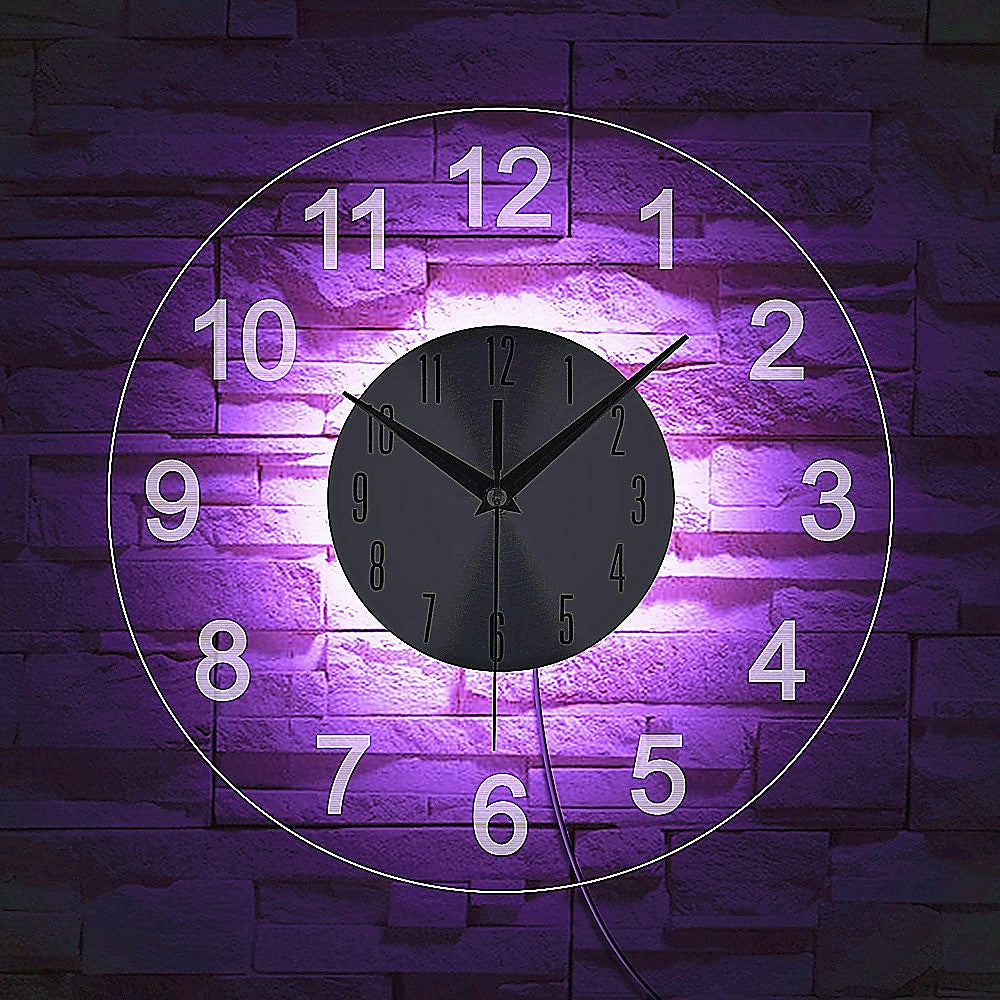 LED Wall Clock