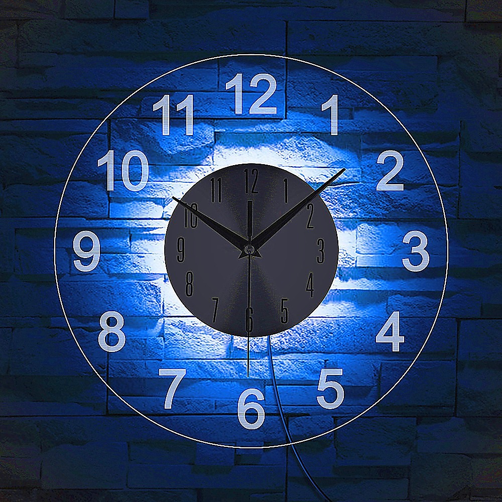 LED Wall Clock