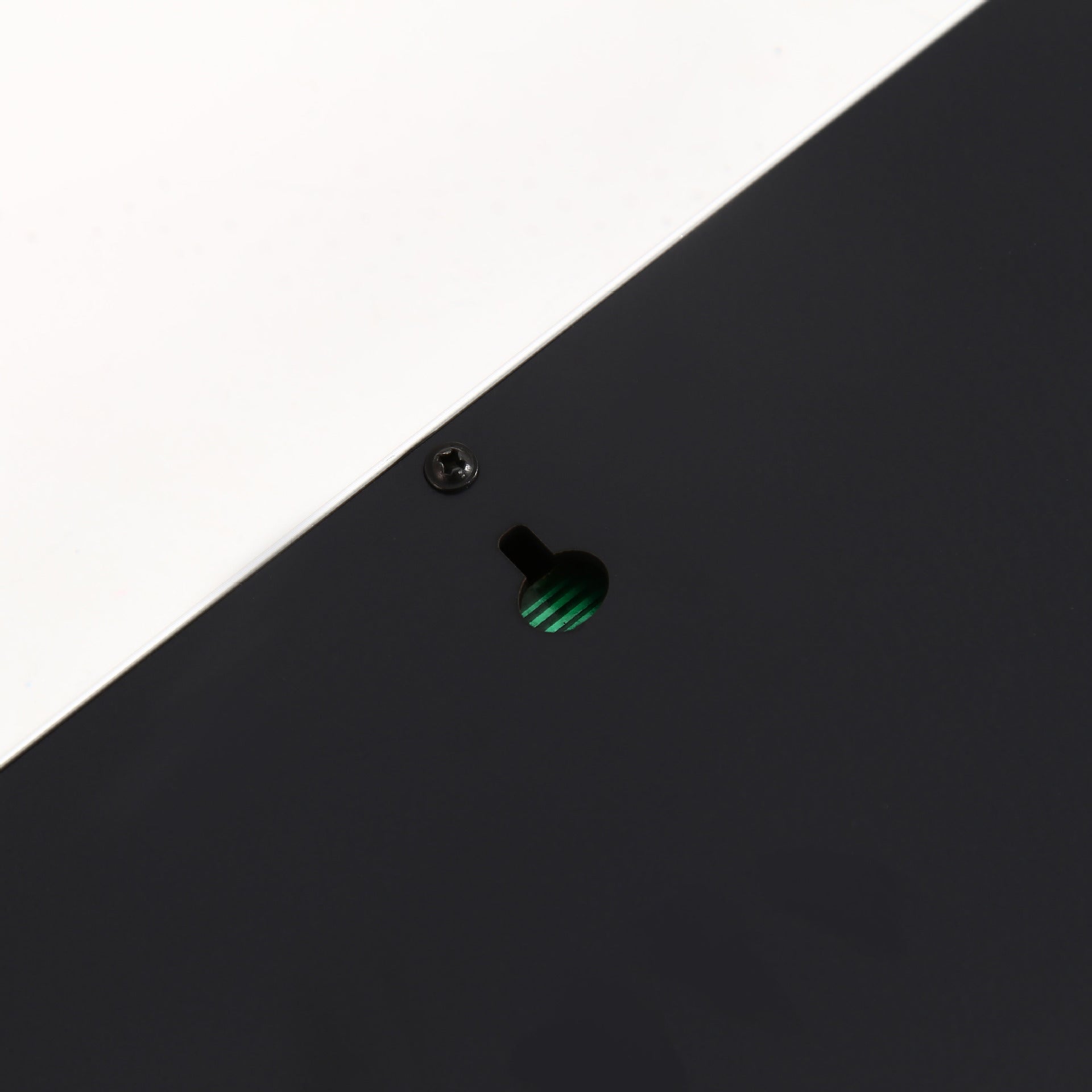 LED Digital Wall Clock with Perpetual Calendar & Temperature Display - Black