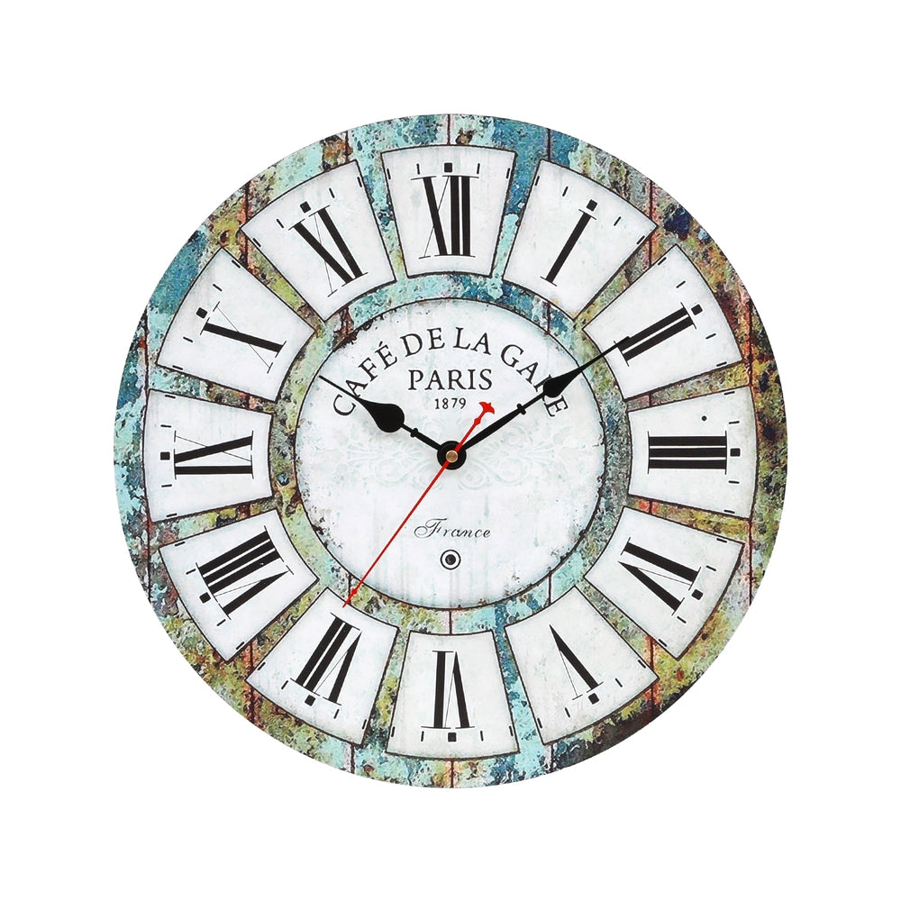Artiss Wall Clock Rustic Design