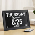 Artiss 10" Digital Day Clock - Black - Alarm Clocks