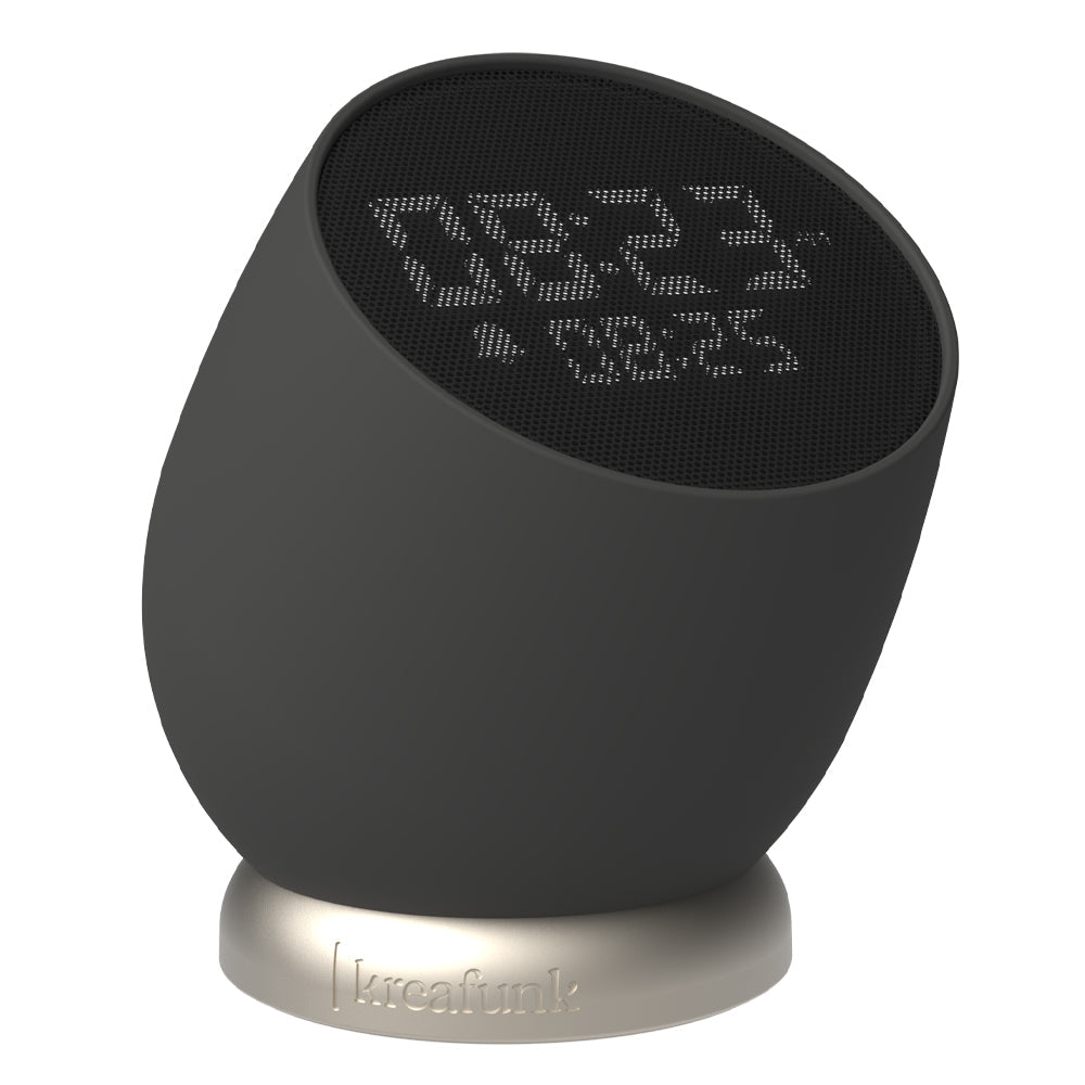 Kreafunk Bell Alarm Clock - Black - Alarm Clocks