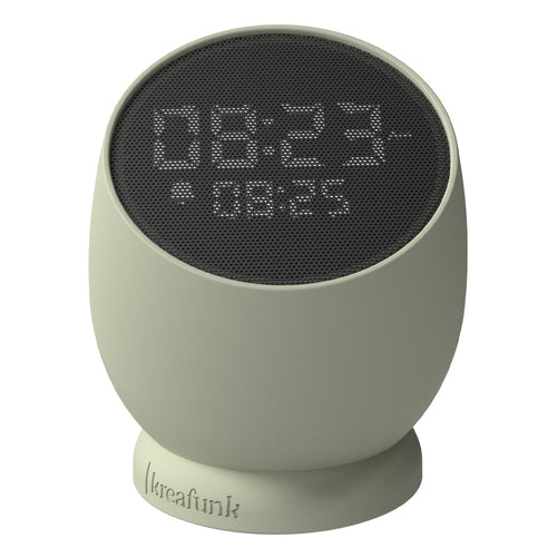 Kreafunk Bell Alarm Clock - Dusty Olive - Alarm Clocks