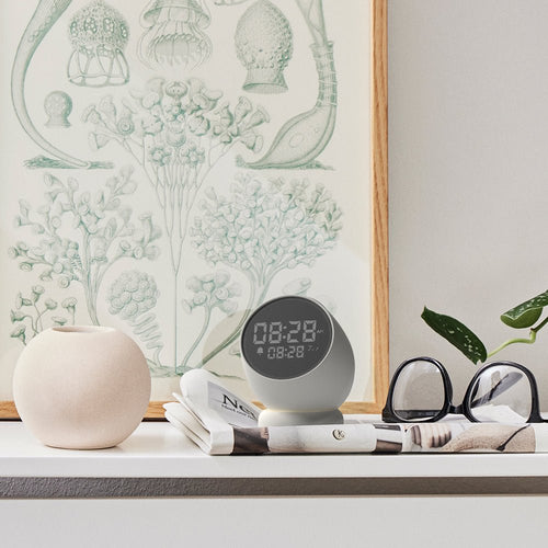Kreafunk Bell Alarm Clock - White - Alarm Clocks