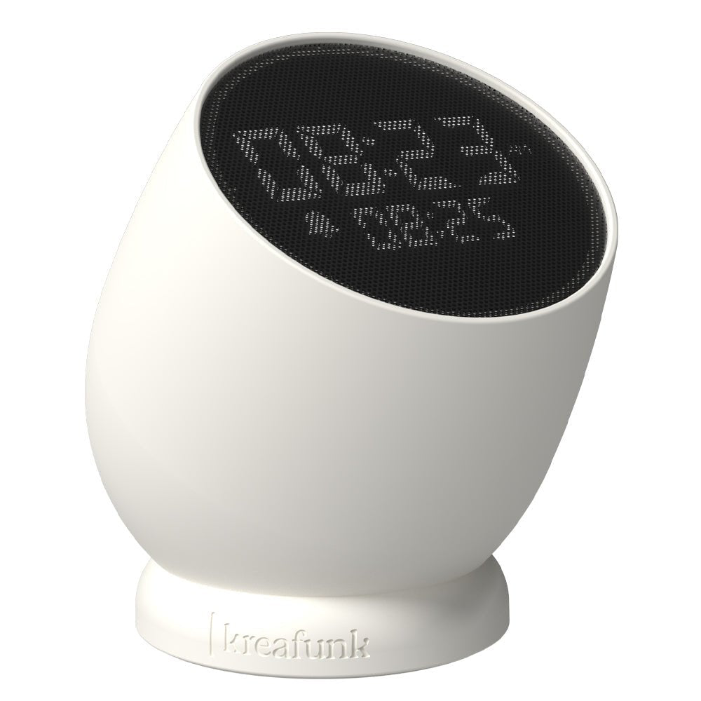 Kreafunk Bell Alarm Clock - White - Alarm Clocks