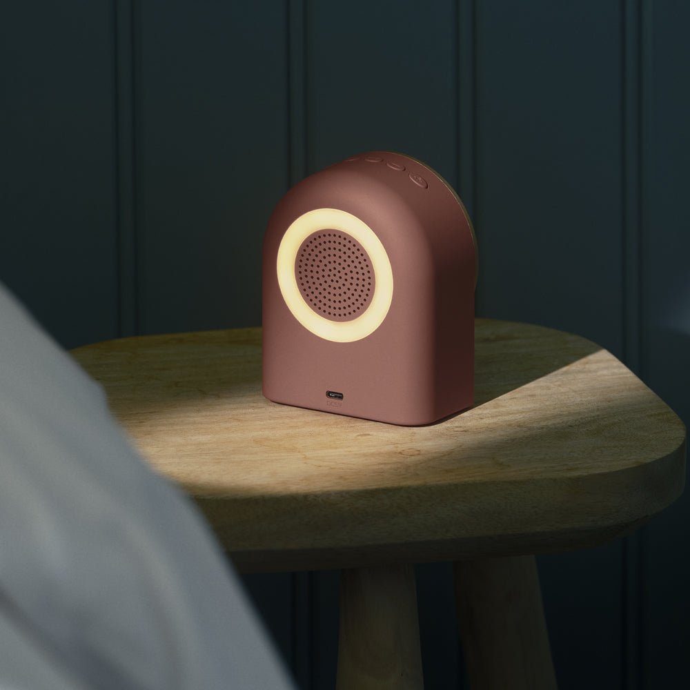 Kreafunk Ivy Alarm Clock W/ Bluetooth Speaker - Terracotta - Alarm Clocks