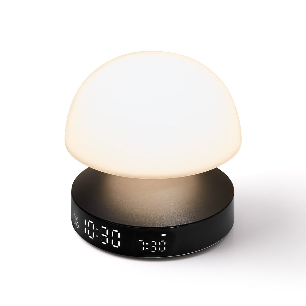 Lexon Mina Sunrise Sunrise Alarm Clock - Gunmetal - Alarm Clocks