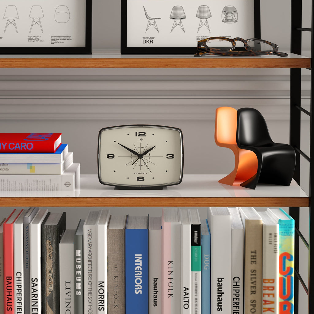 Newgate Brooklyn Alarm Clock - Black - Alarm Clocks