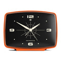 Newgate Brooklyn Alarm Clock - Orange - Alarm Clocks