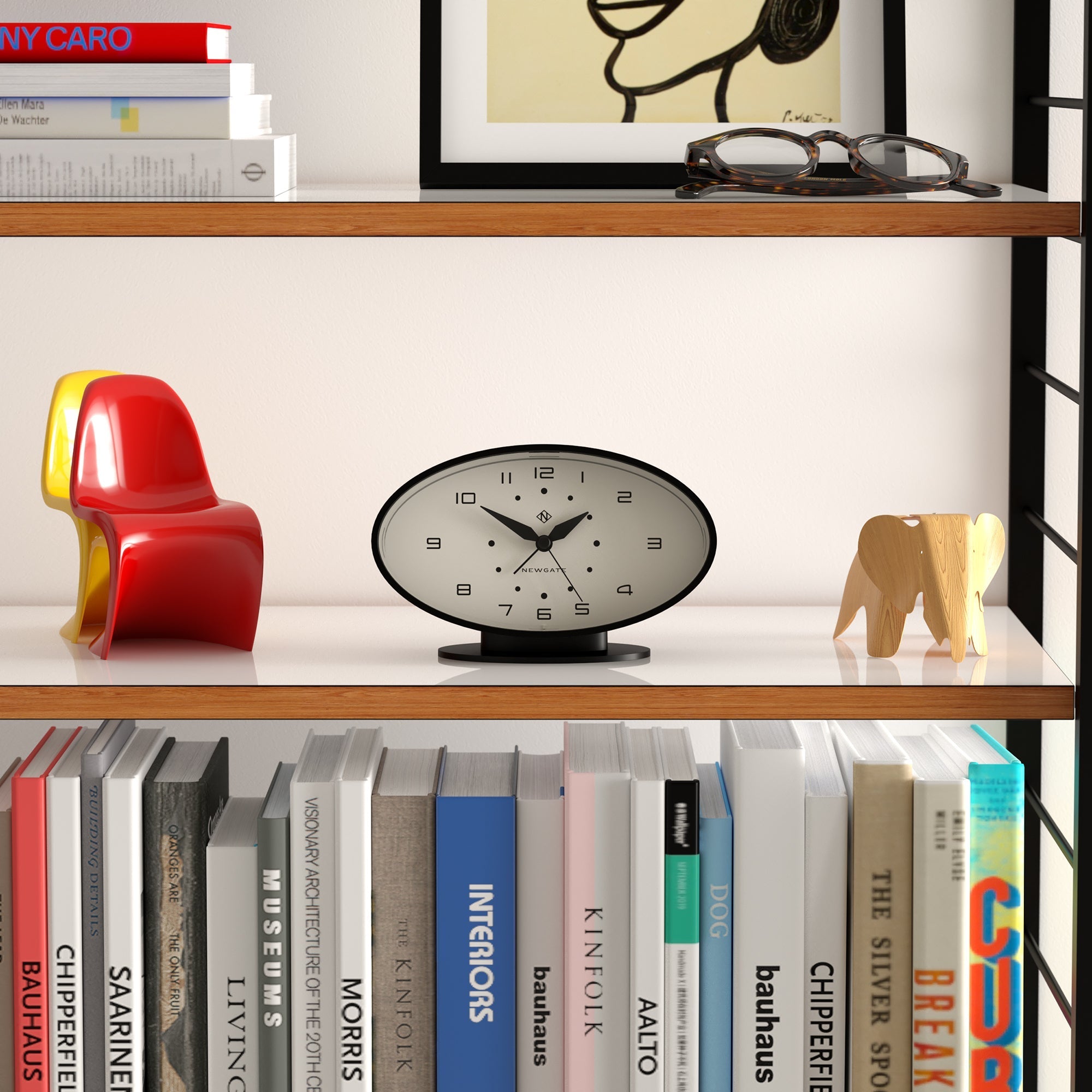 Newgate Ronnie Alarm Clock - Black - Alarm Clocks
