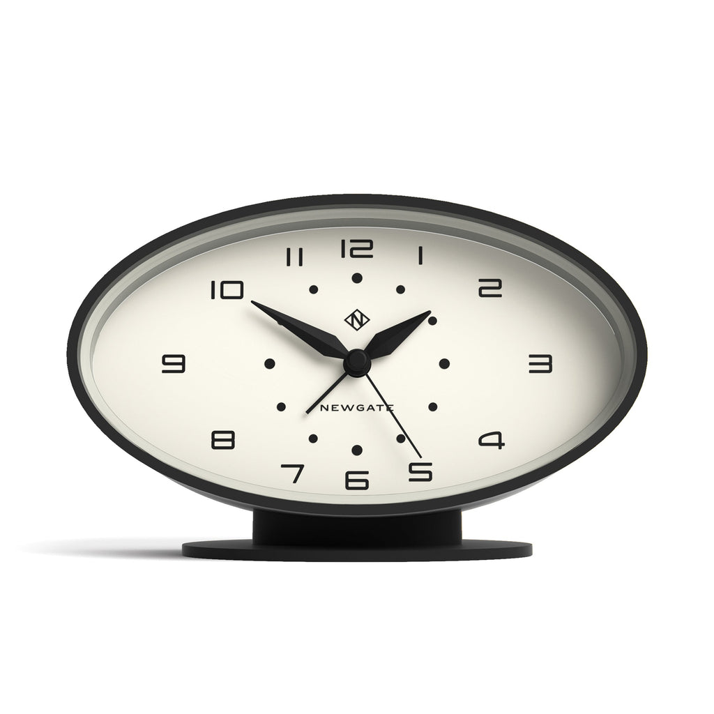 Newgate Ronnie Alarm Clock - Black - Alarm Clocks