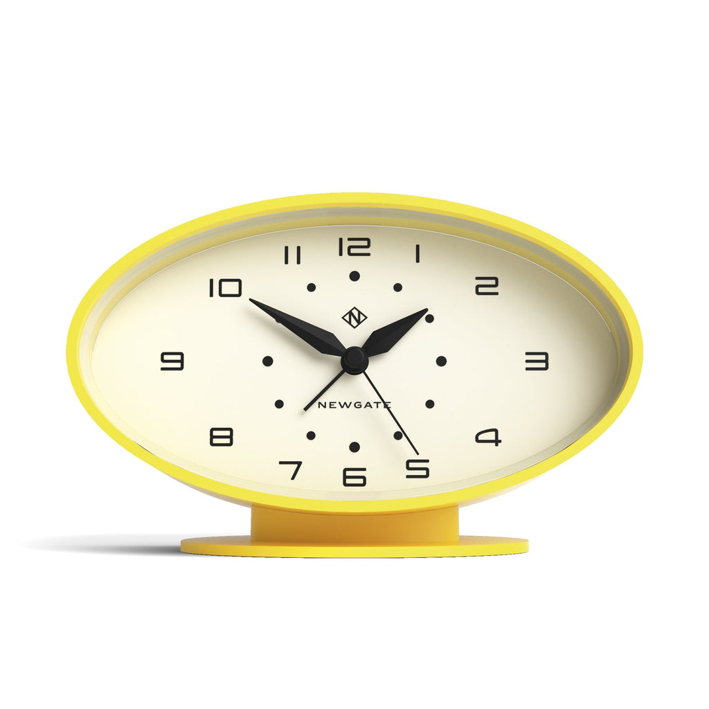 Newgate Ronnie Alarm Clock - Yellow - Alarm Clocks