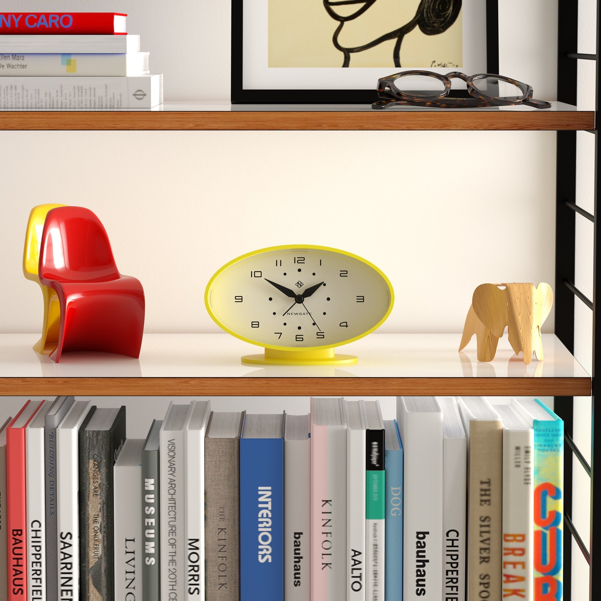Newgate Ronnie Alarm Clock - Yellow - Alarm Clocks