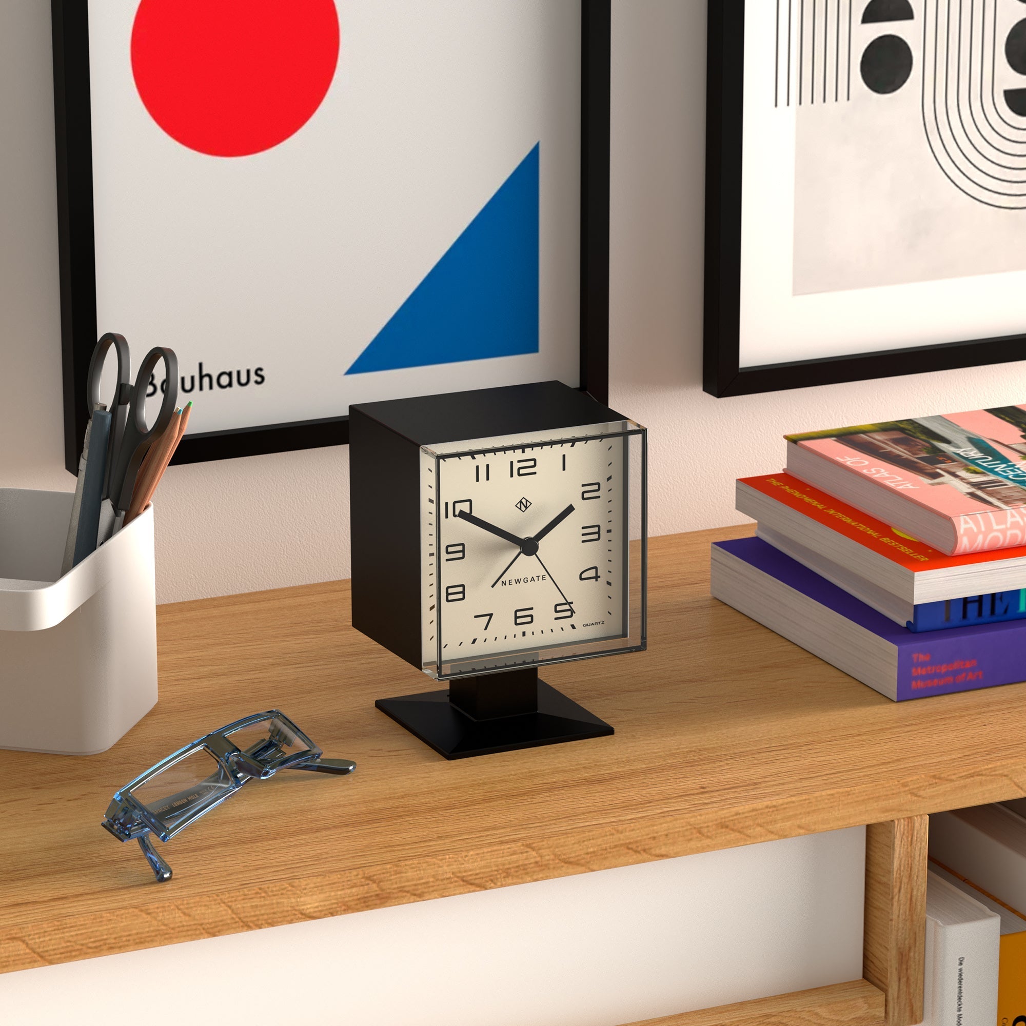 Newgate Victor Alarm Clock - Black - Alarm Clocks