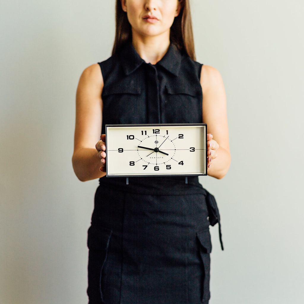 Newgate Wideboy Alarm - Black - Alarm Clocks