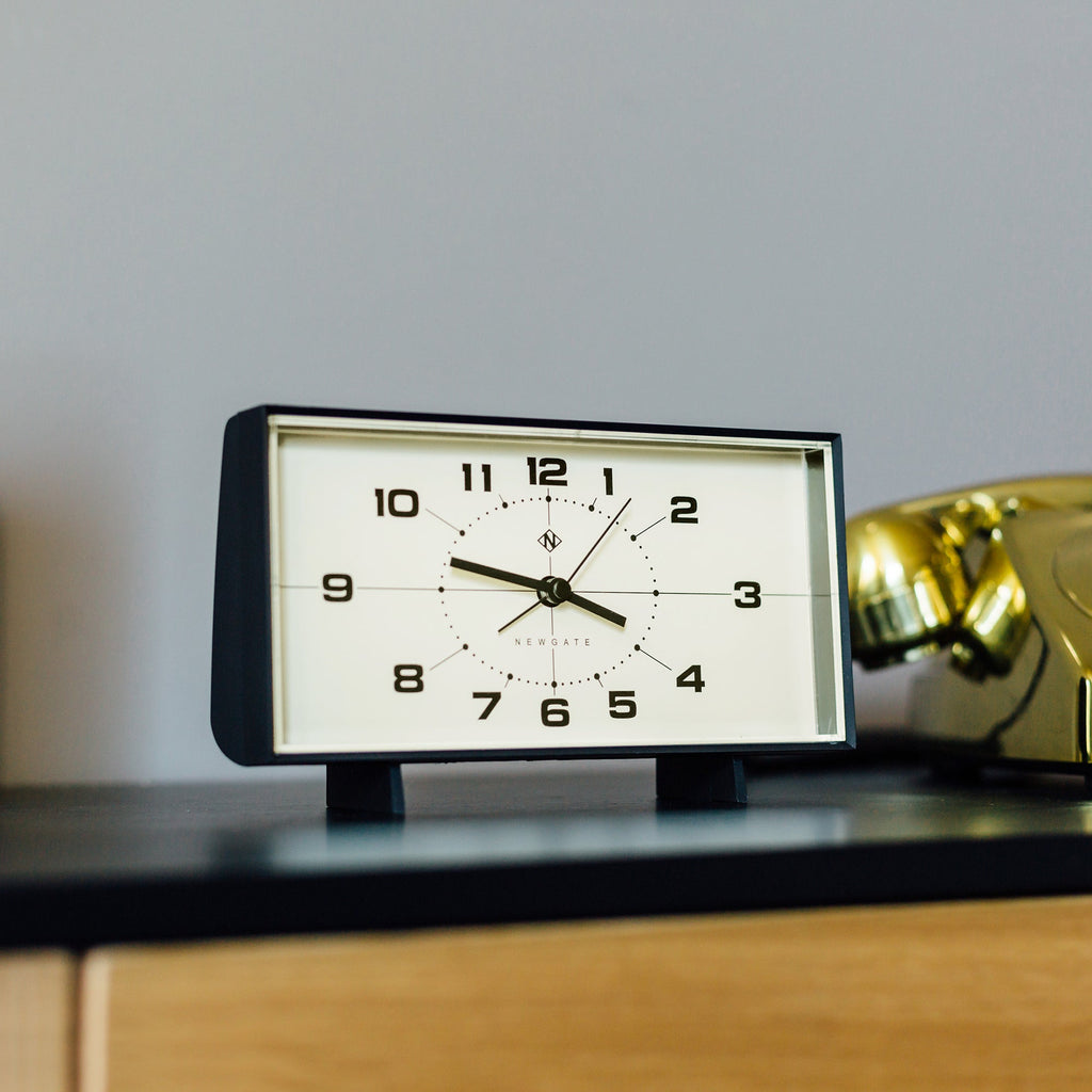 Newgate Wideboy Alarm - Black - Alarm Clocks