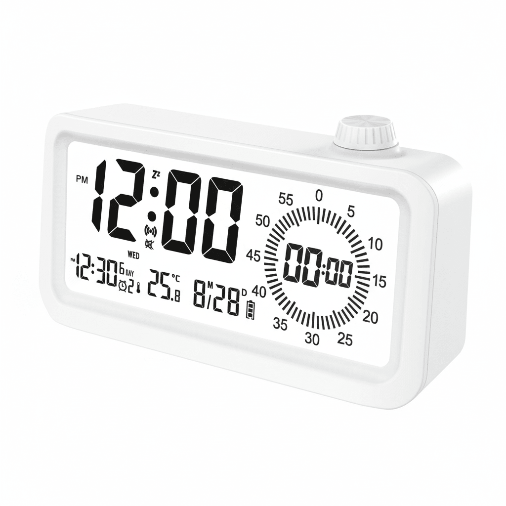 Visual alarm clock - White - Alarm Clocks