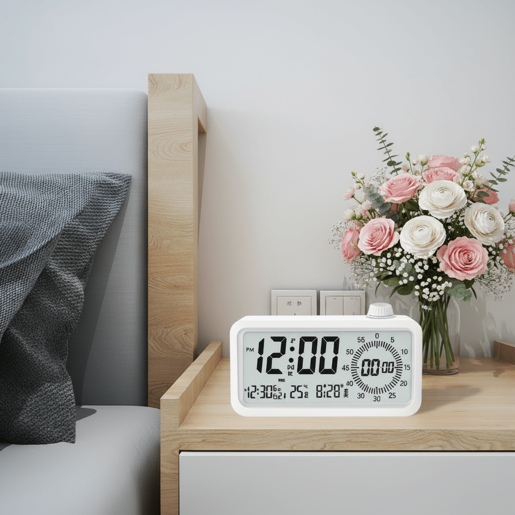 Visual alarm clock - White - Alarm Clocks