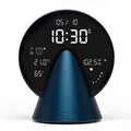 Lexon Conic Radio Alarm Clock With Built - In Bluetooth Speaker - Blue - Desk Alarms