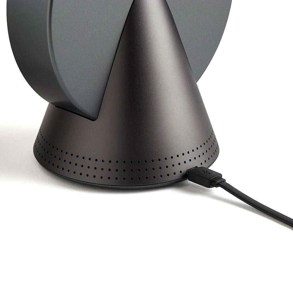 Lexon Conic Radio Alarm Clock With Built - In Bluetooth Speaker - Grey - Desk Alarms