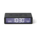 Lexon Flip Classic Reversible Alarm Clock - Grey - Desk Alarms